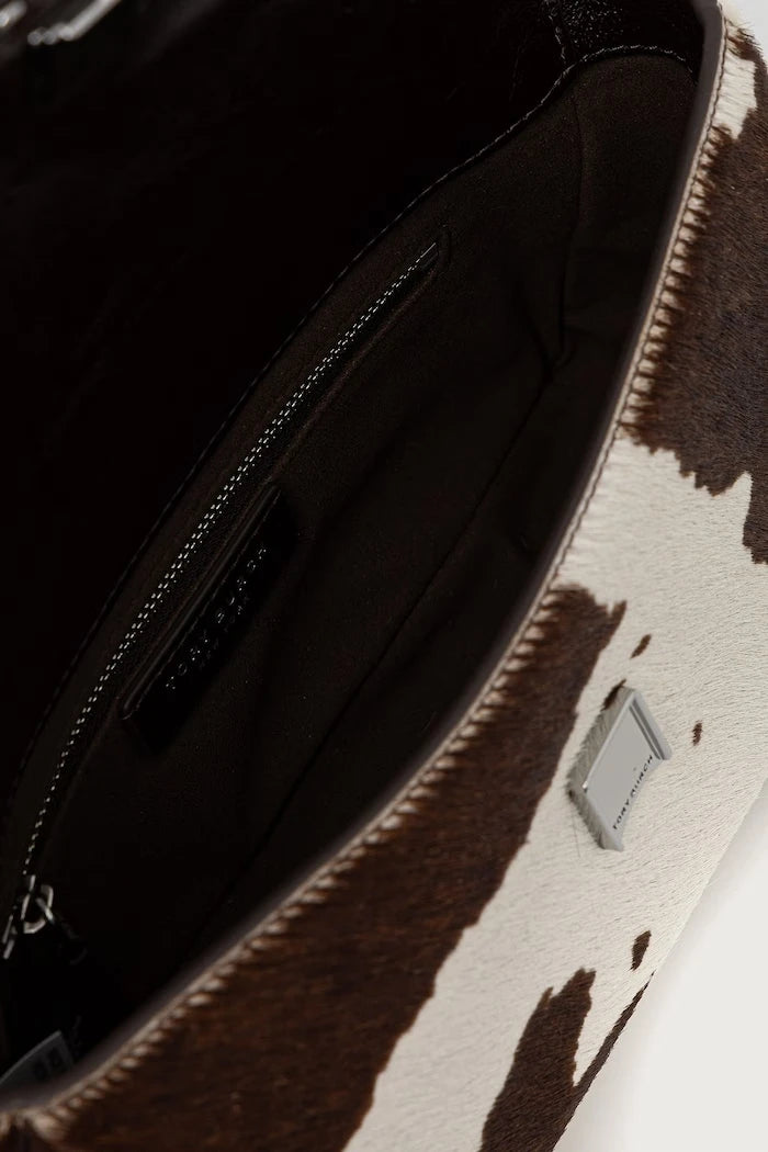 Tory Burch Charlie kadın deri crossbody çanta