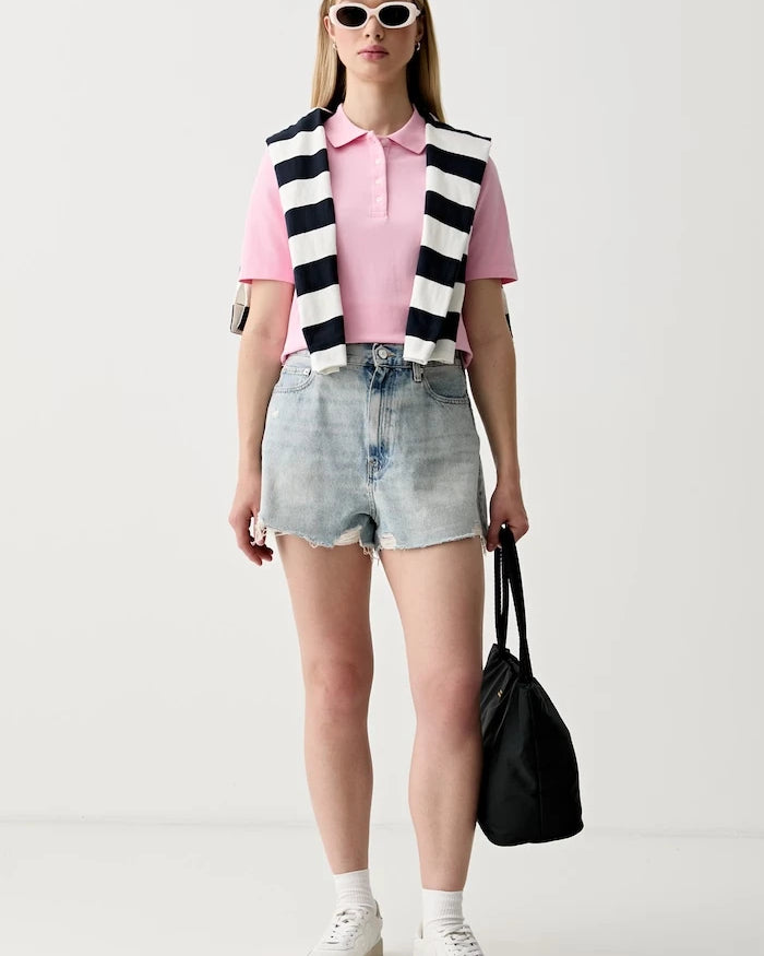Tommy Hilfiger kadın denim kısa pantolon