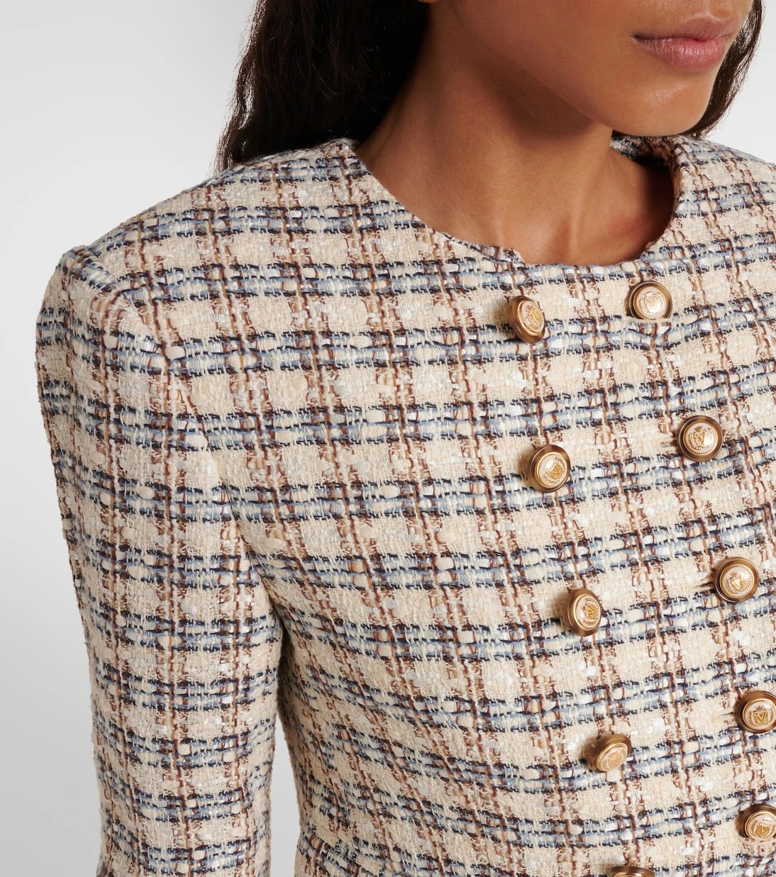 Veronica Beard - Bentley checked tweed jacket
