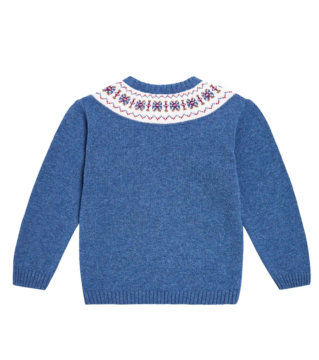 La Coqueta - Fair Isle wool-blend intarsia sweater