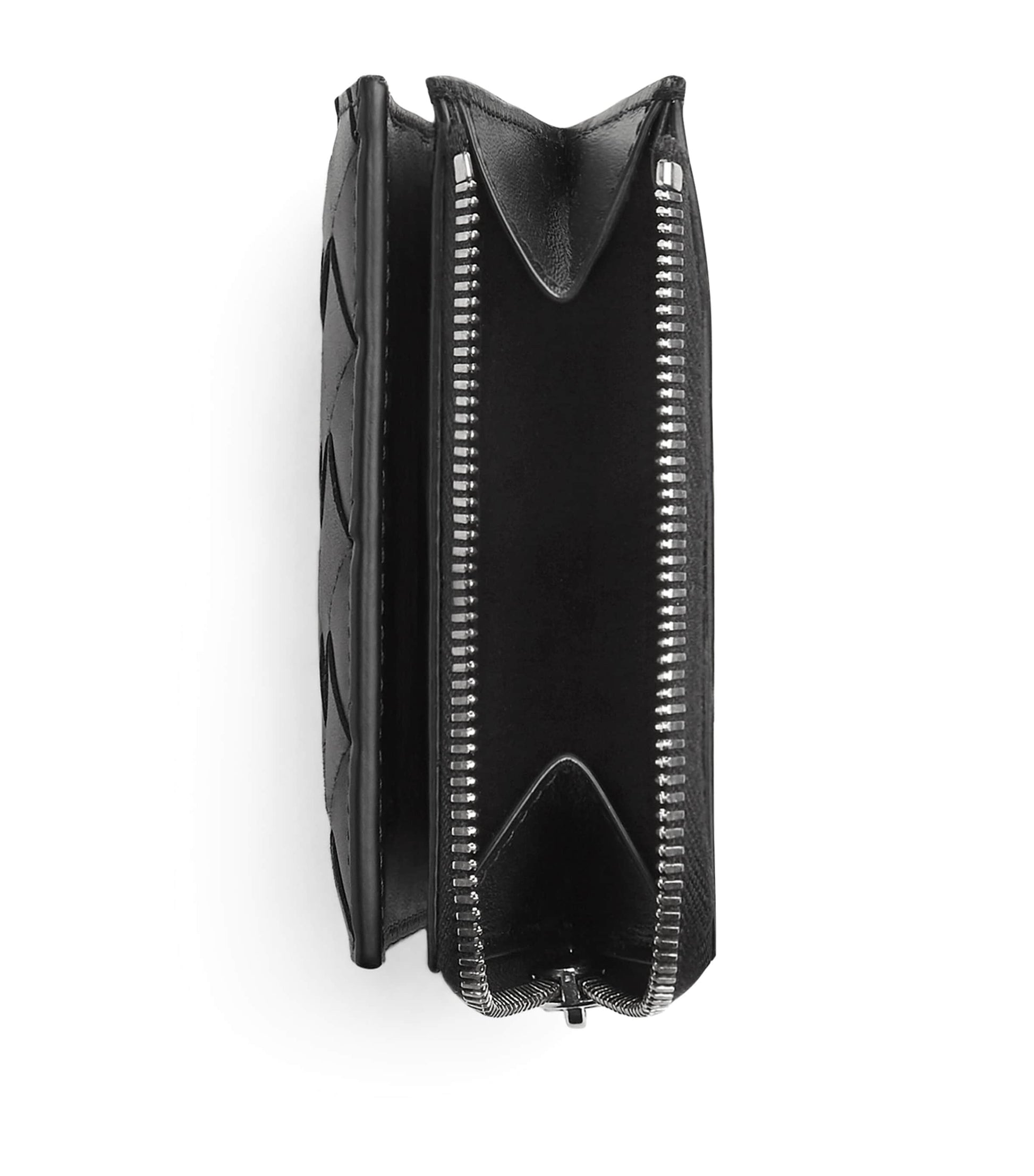 Small Intrecciato Bifold Zipped Wallet
