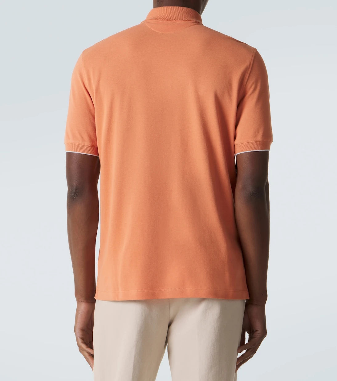 Brunello Cucinelli - Logo cotton polo shirt