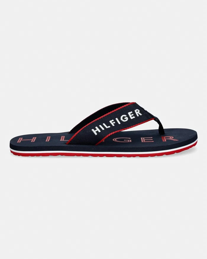 Tommy Hilfiger Erkek Terlik SPORTY HILFIGER BEACH SANDAL