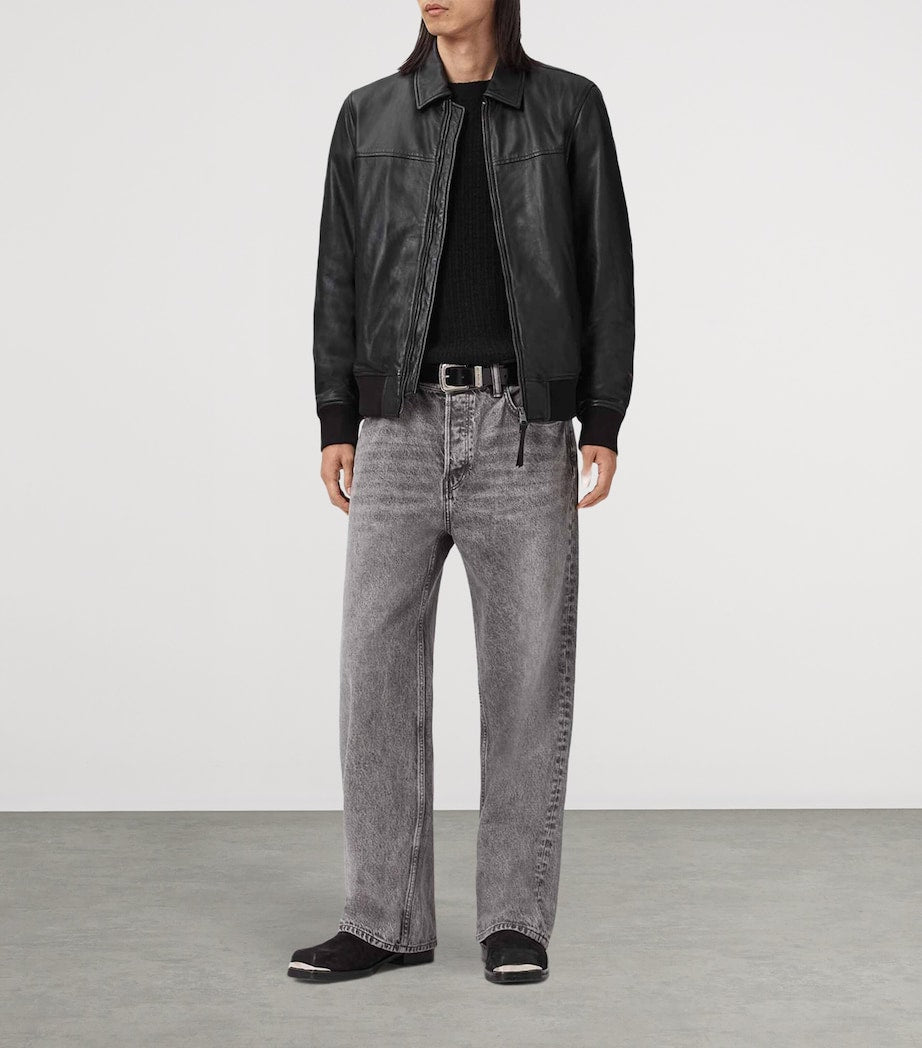 Black Rashford Leather Jacket