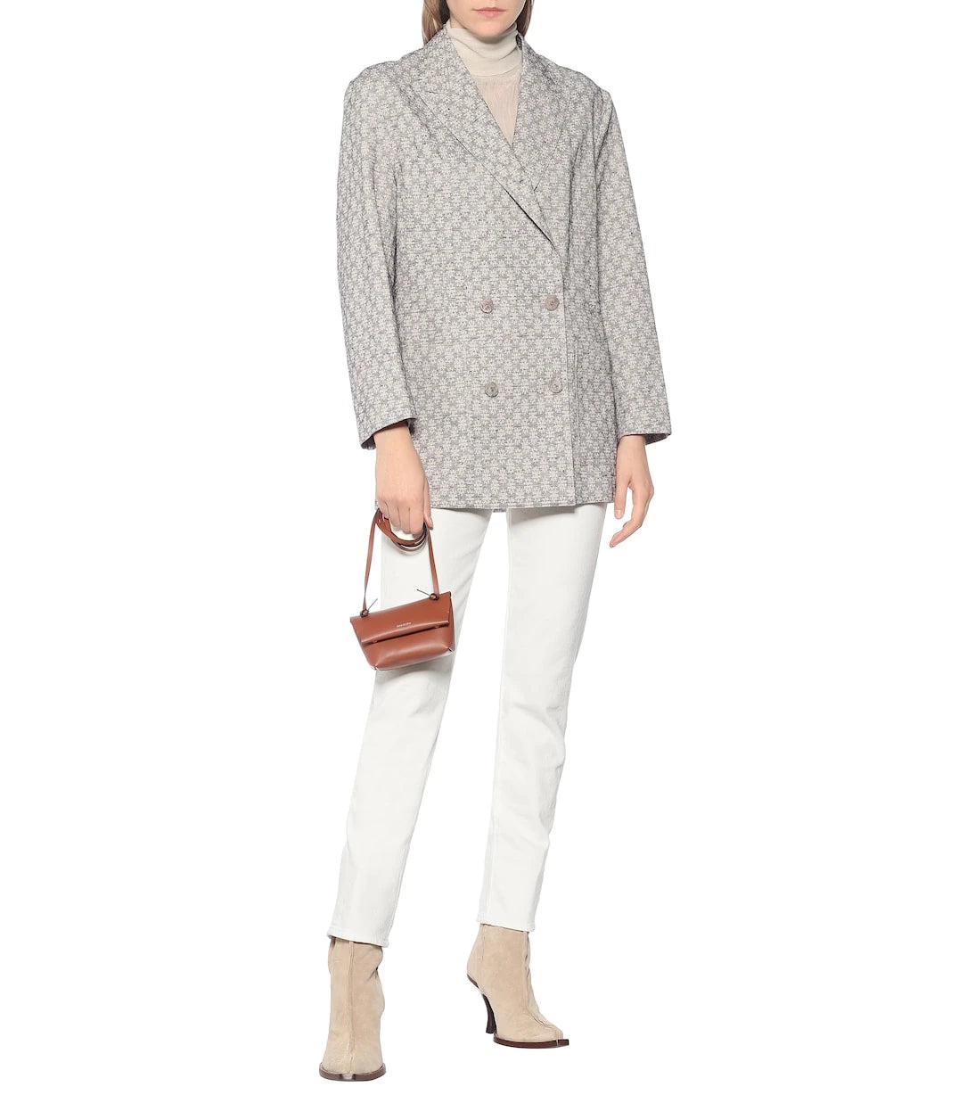 Acne Studios - Floral-jacquard blazer