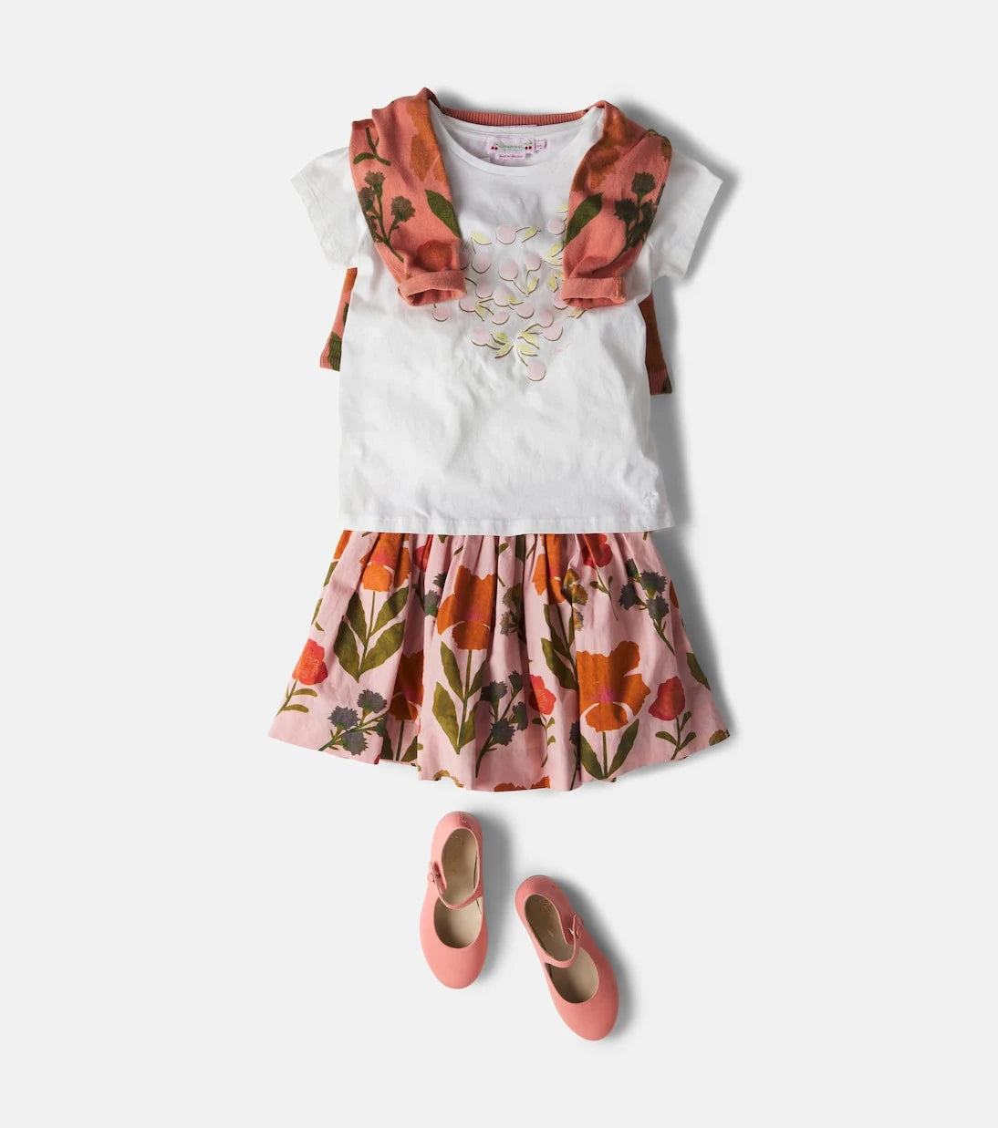 Bonpoint - Suzon floral cotton skirt