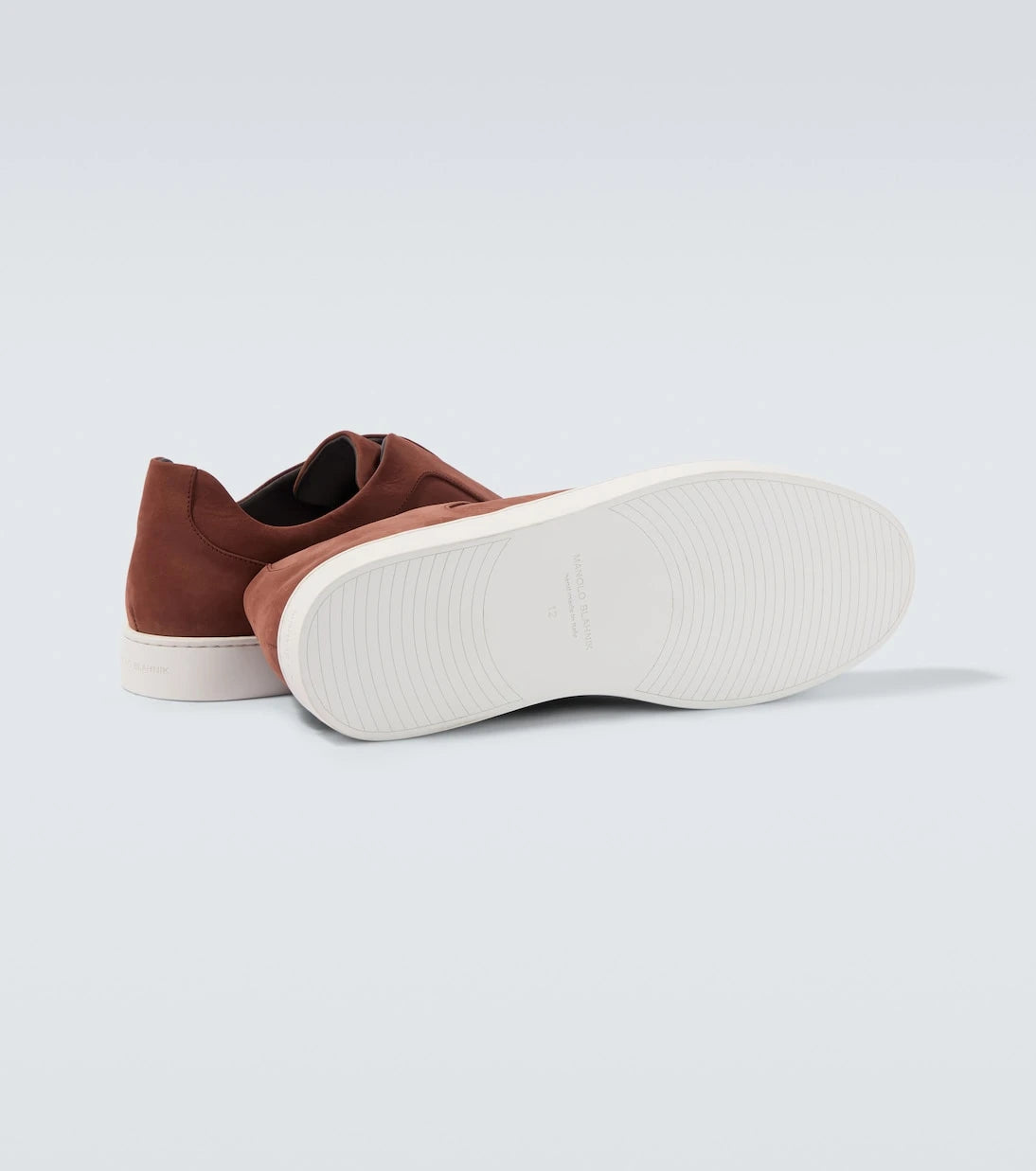 Manolo Blahnik - Agilio suede sneakers