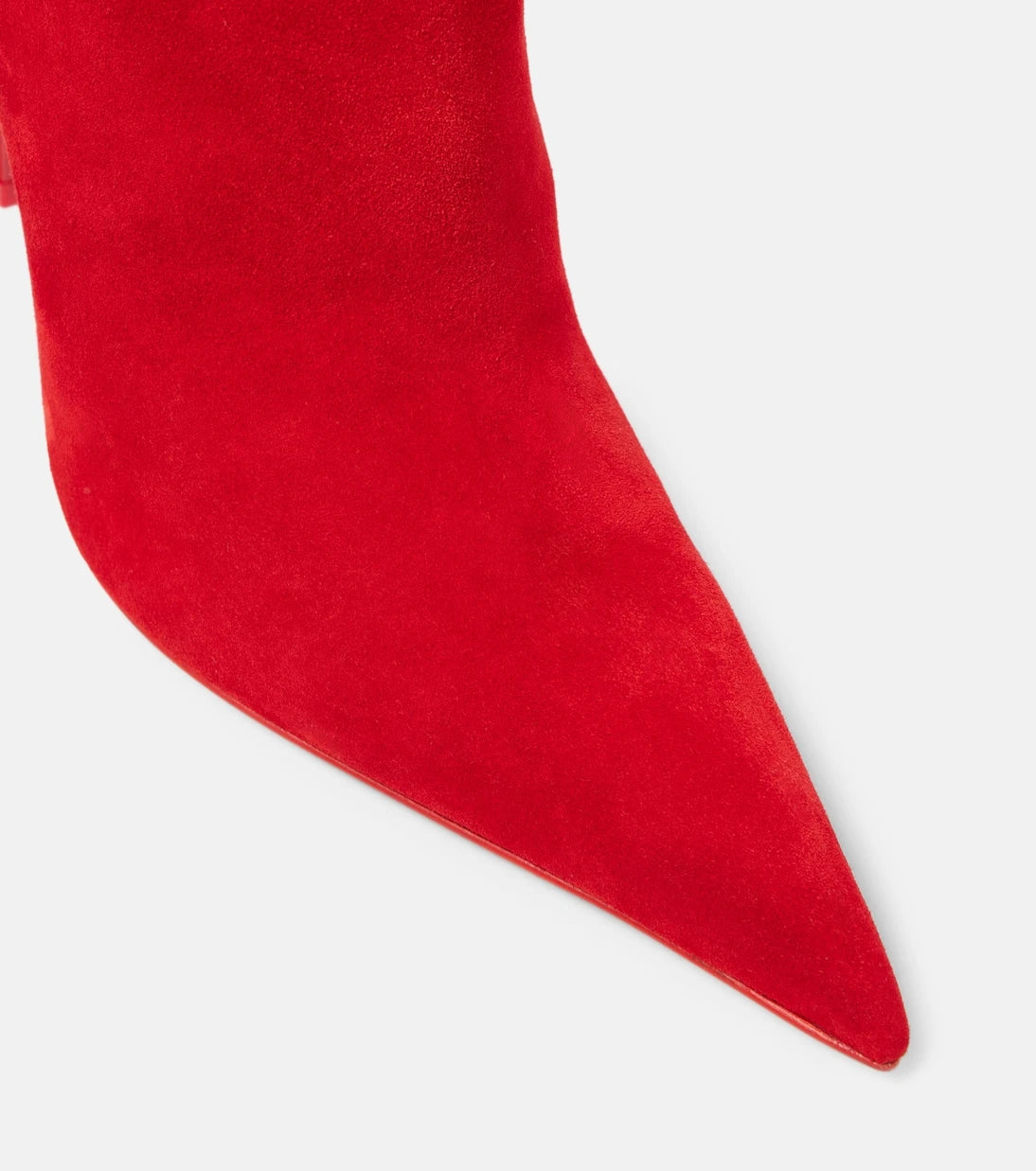 Christian Louboutin - حذاء الكاحل كيت ماكس 100 من جلد الشمواه