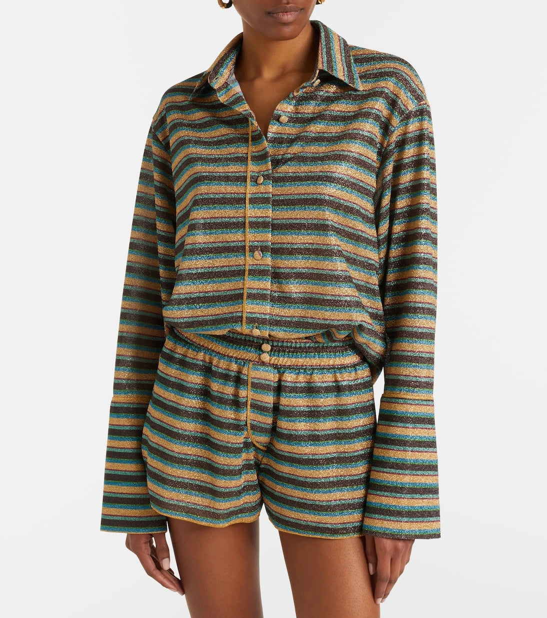 Oséree - Lumière striped shirt