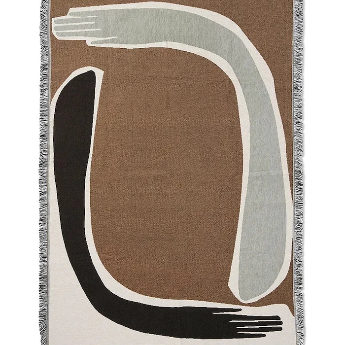 Гоблен ferm LIVING Pose Tapestry Blanket