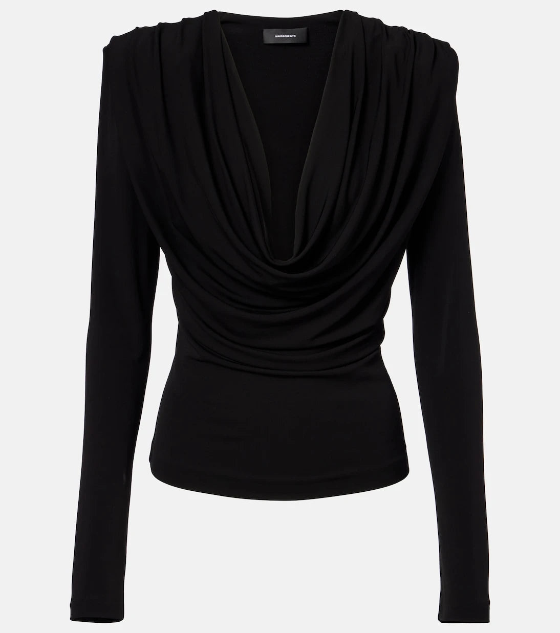 Wardrobe.NYC - Draped jersey top