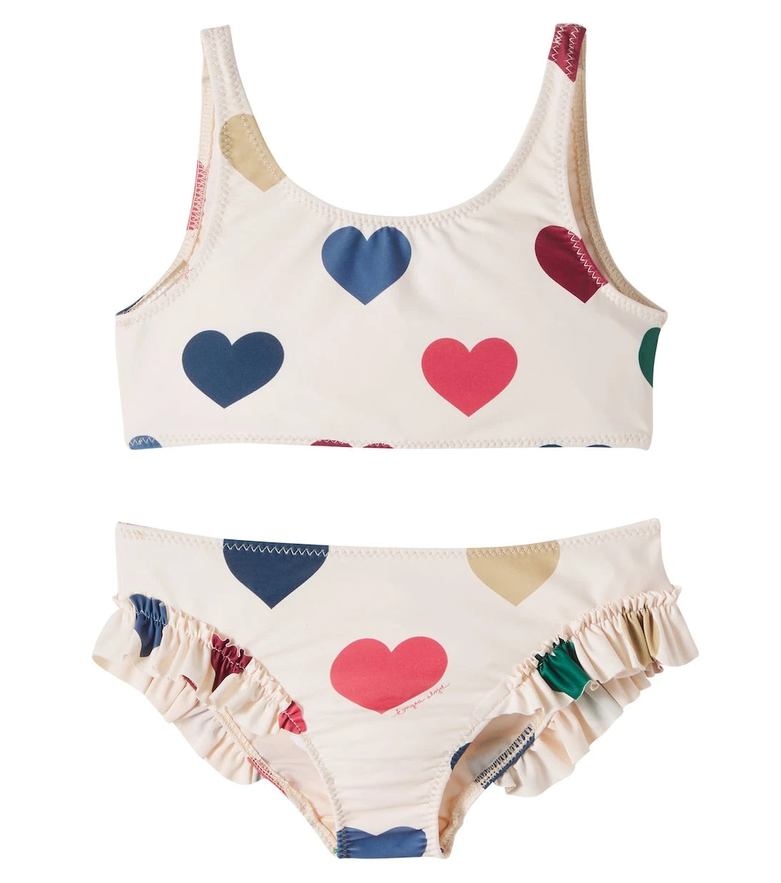 Konges Sløjd - Manuca printed ruffled bikini