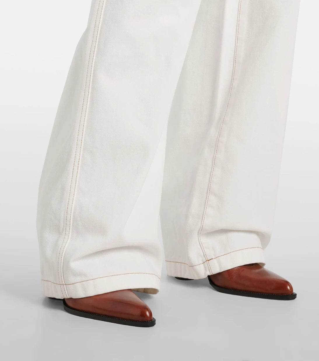 Dries Van Noten - High-rise straight jeans