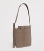 Pleated Utility Shoulder Bag