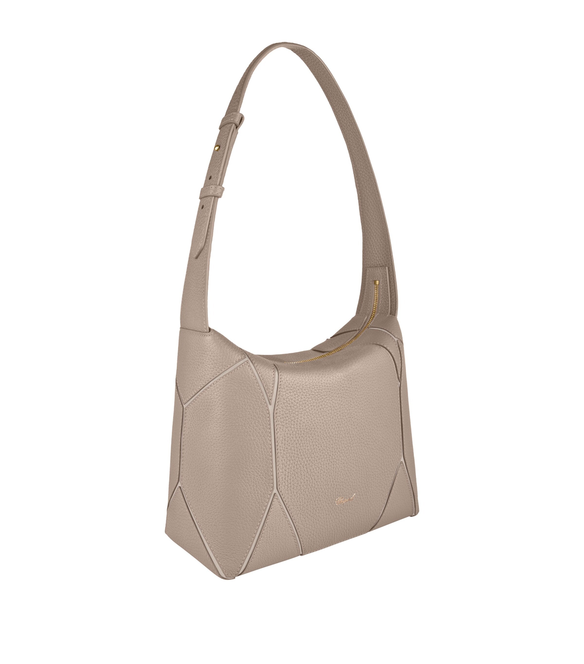 Chopard Grained Calfskin Diamond Shoulder Bag