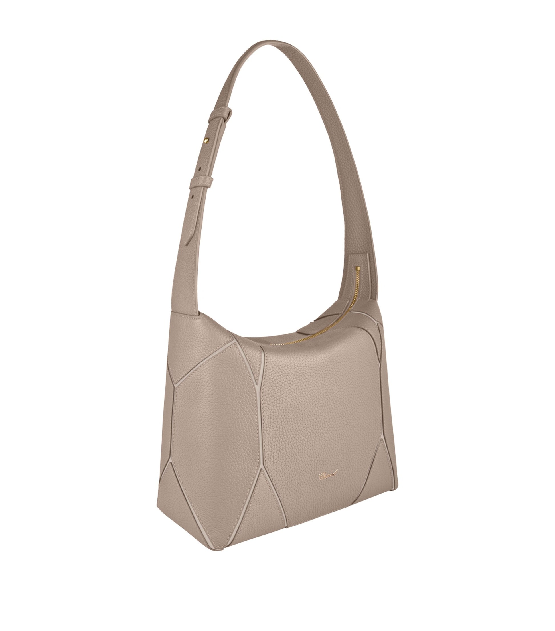 Chopard Grained Calfskin Diamond Shoulder Bag