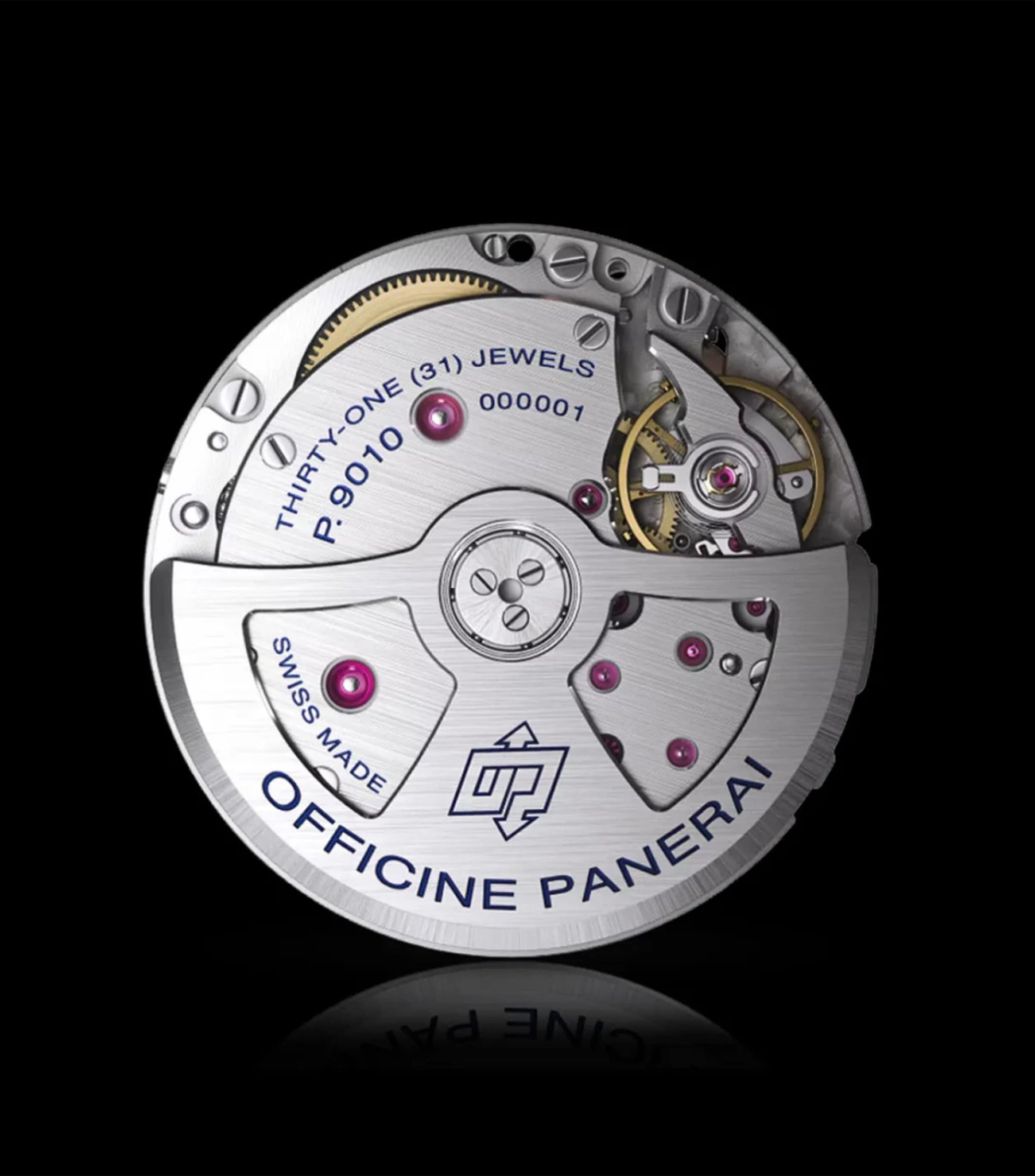 Panerai Stainless Steel Luminor Watch 44mm