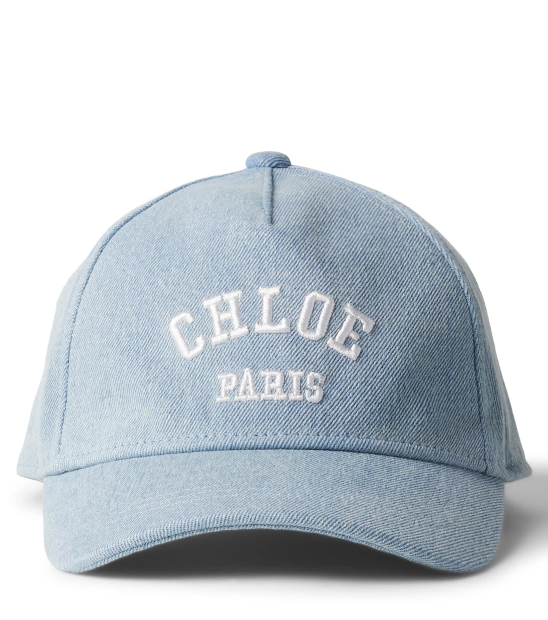 Chloé Kids - Logo denim baseball cap