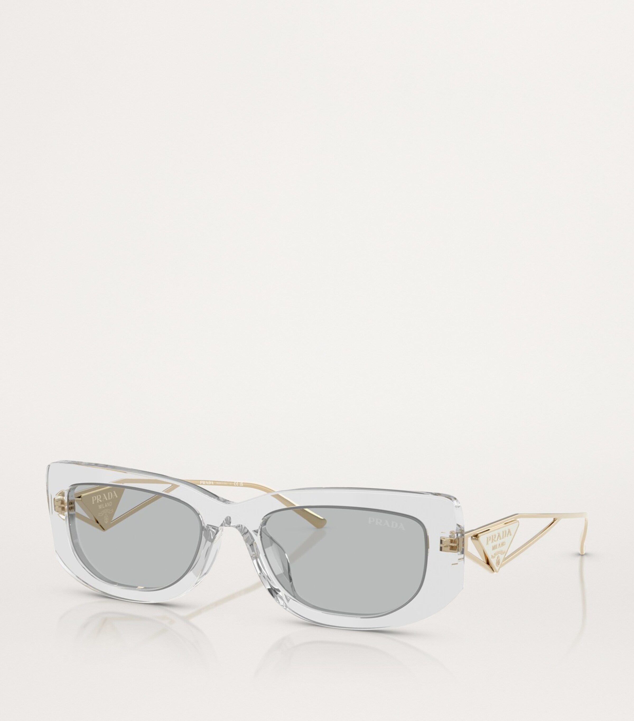 Prada Grey Injected 14YS GRY SHN GRY