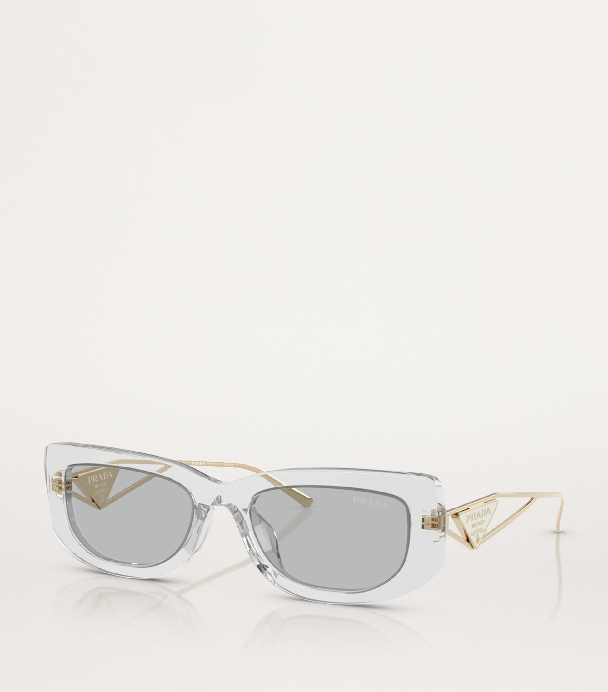 Prada Grey Injected 14YS GRY SHN GRY