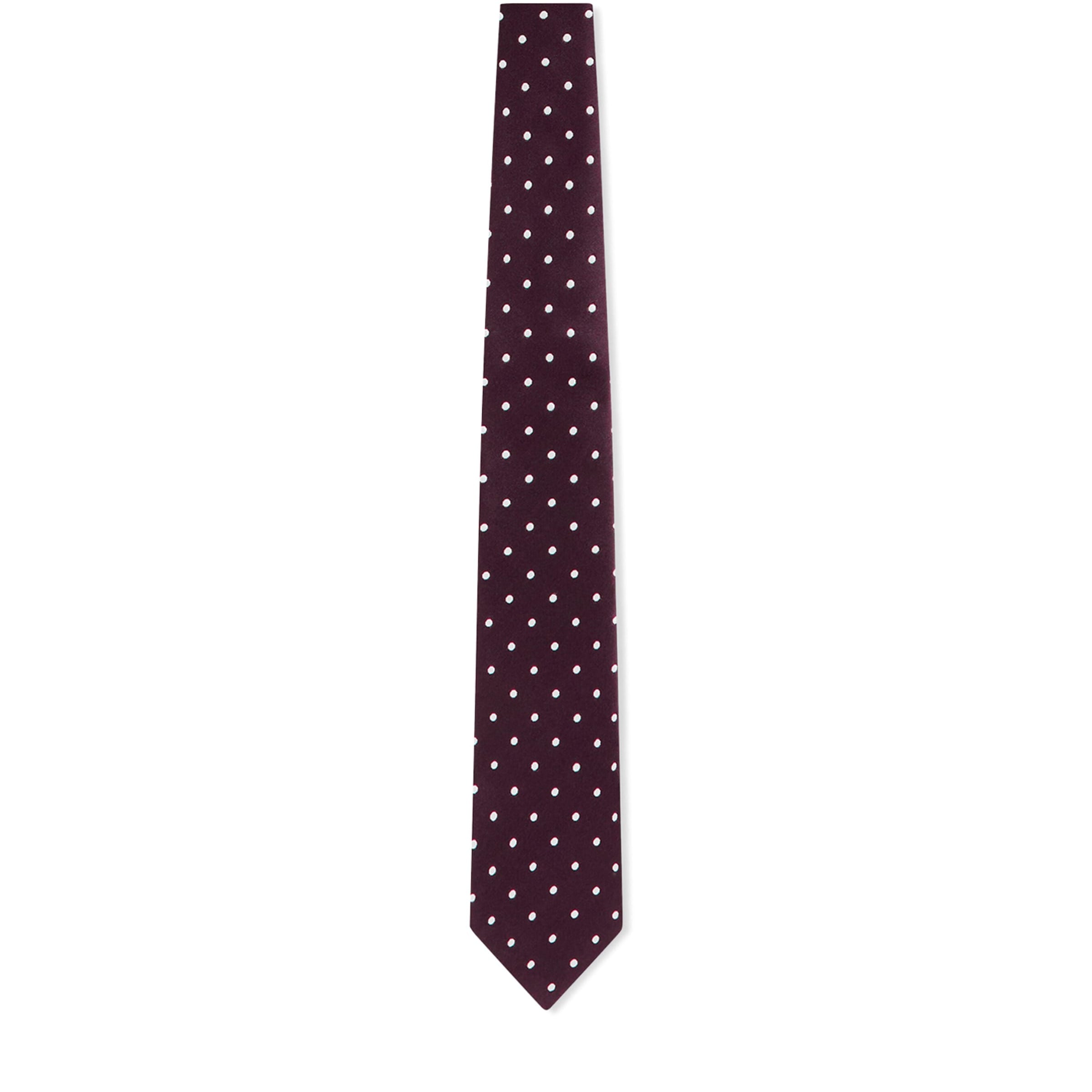 Silk Polka-Dot Tie