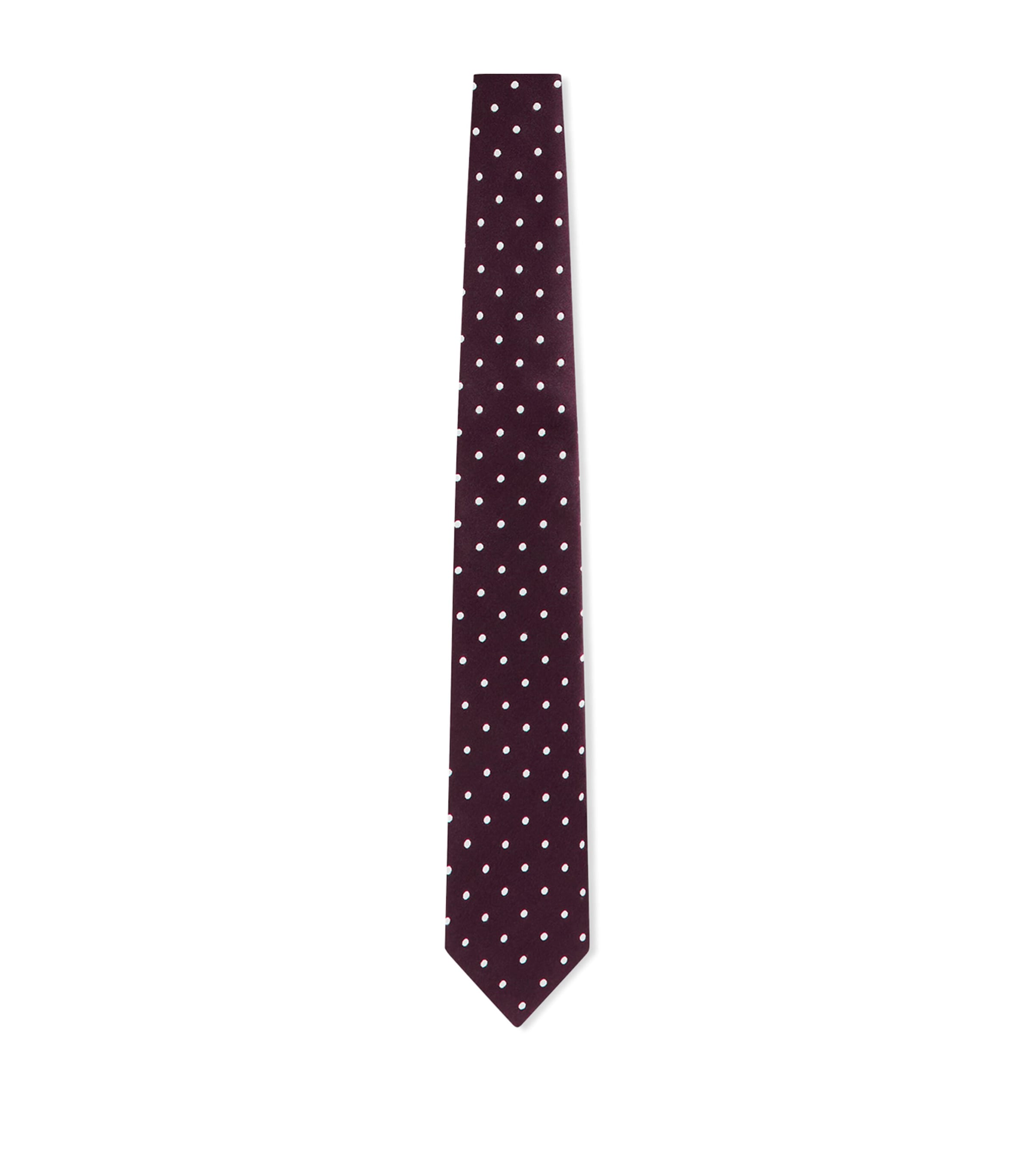 Silk Polka-Dot Tie