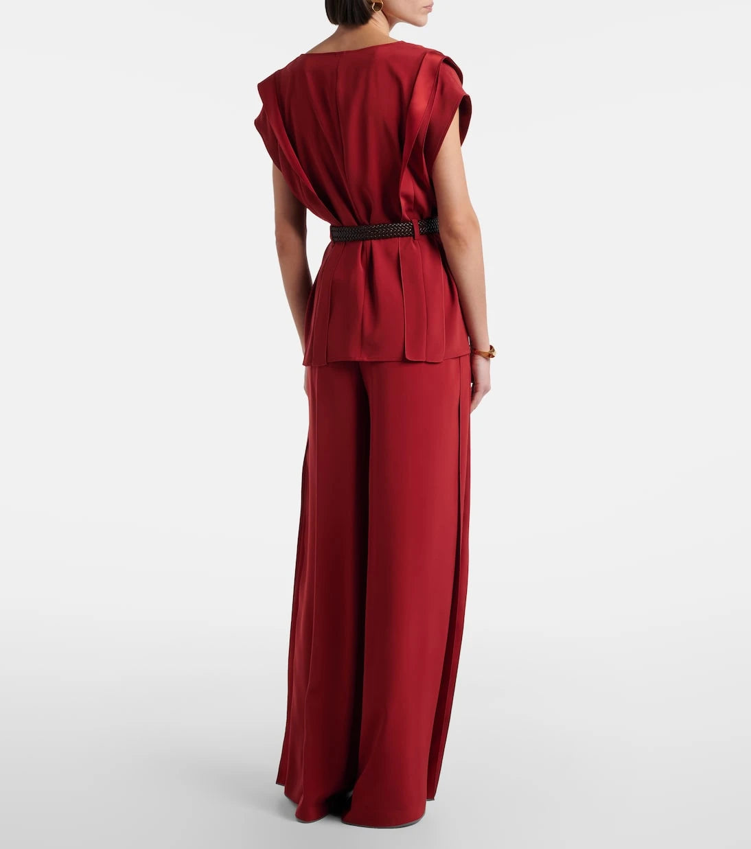 Max Mara - Crêpe wide-leg pants