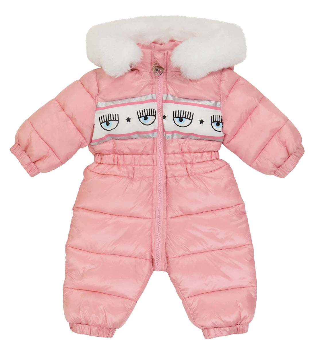 Monnalisa - x Chiara Ferragni Baby printed snowsuit