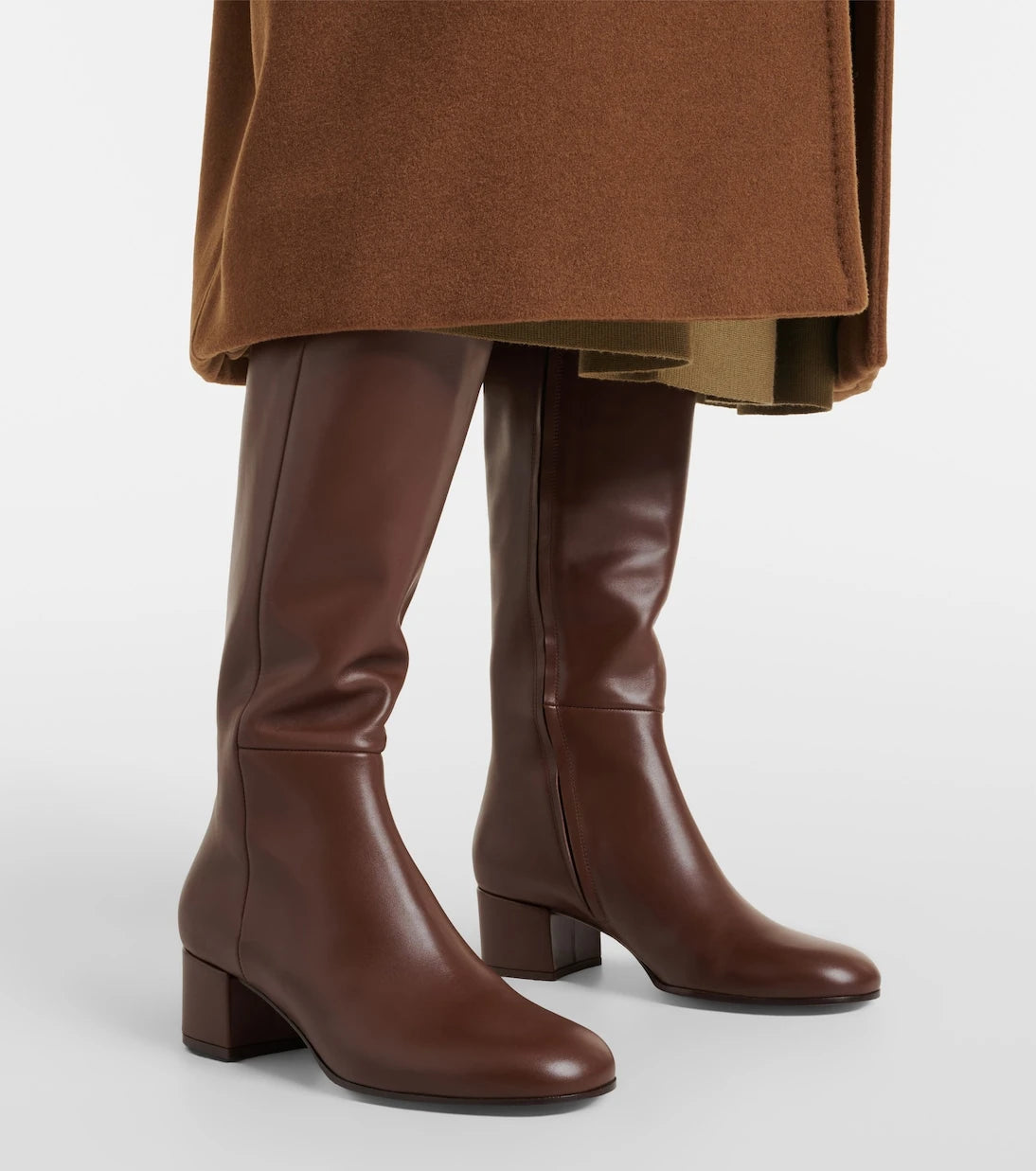 Gianvito Rossi - Joelle leather knee-high boots