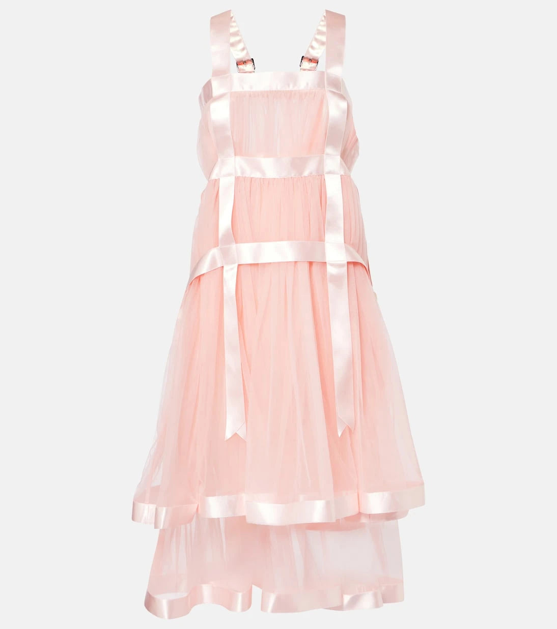 Noir Kei Ninomiya - Tulle midi dress