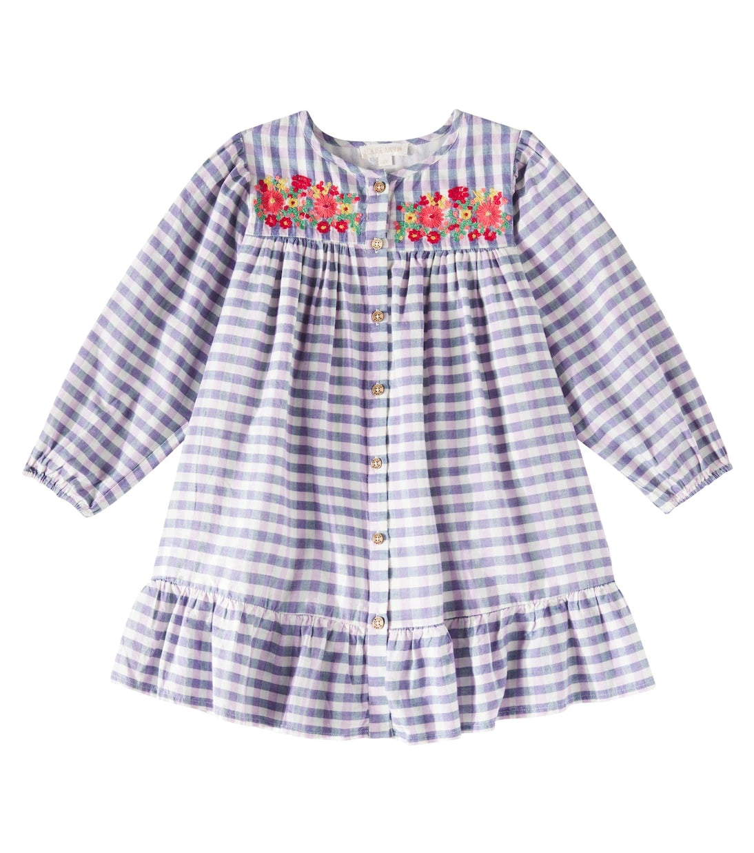 Louise Misha - Massilia checked cotton dress