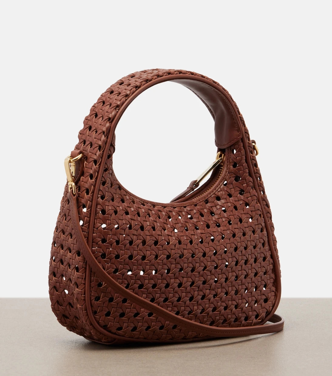 Miu Miu - Wander leather top-handle bag