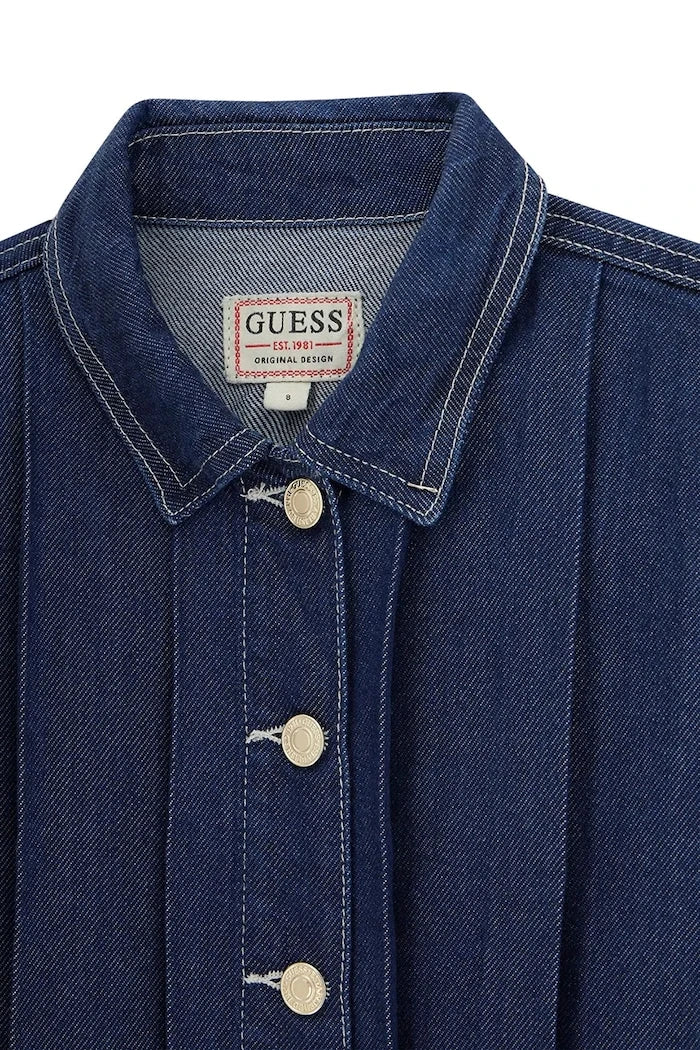 Çocuk denim gömlek Guess