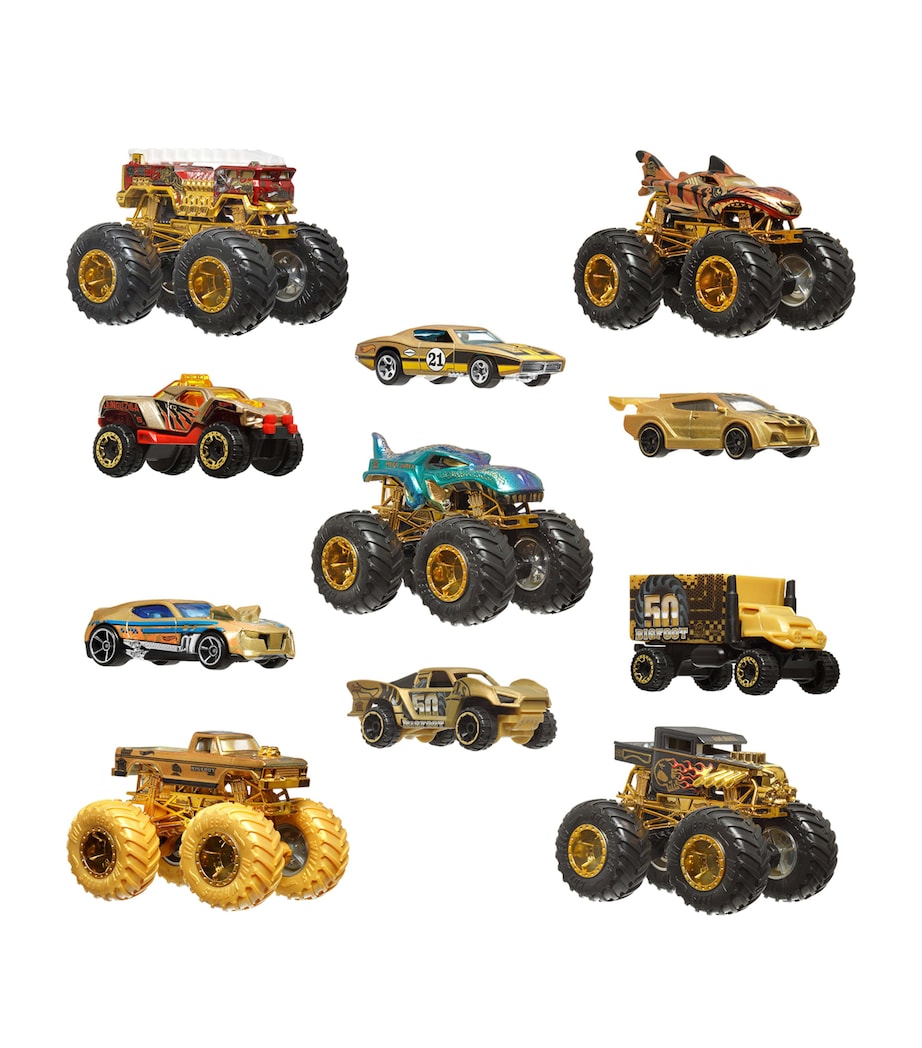 Hot Wheels Monster Trucks Trophy Champions Collection
