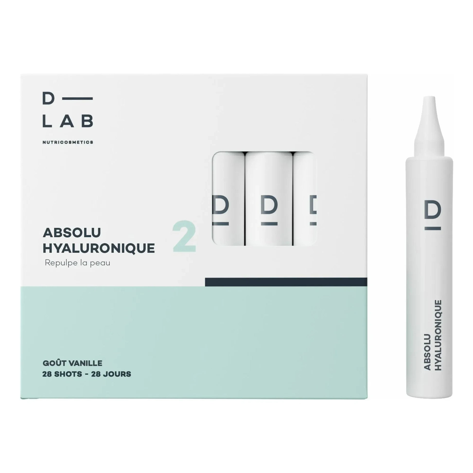 D-LAB NUTRICOSMETICS - Absolu de hyaluronique - 28 shots