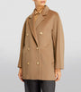 Max Mara Beige Wool-Cashmere Rebus Coat