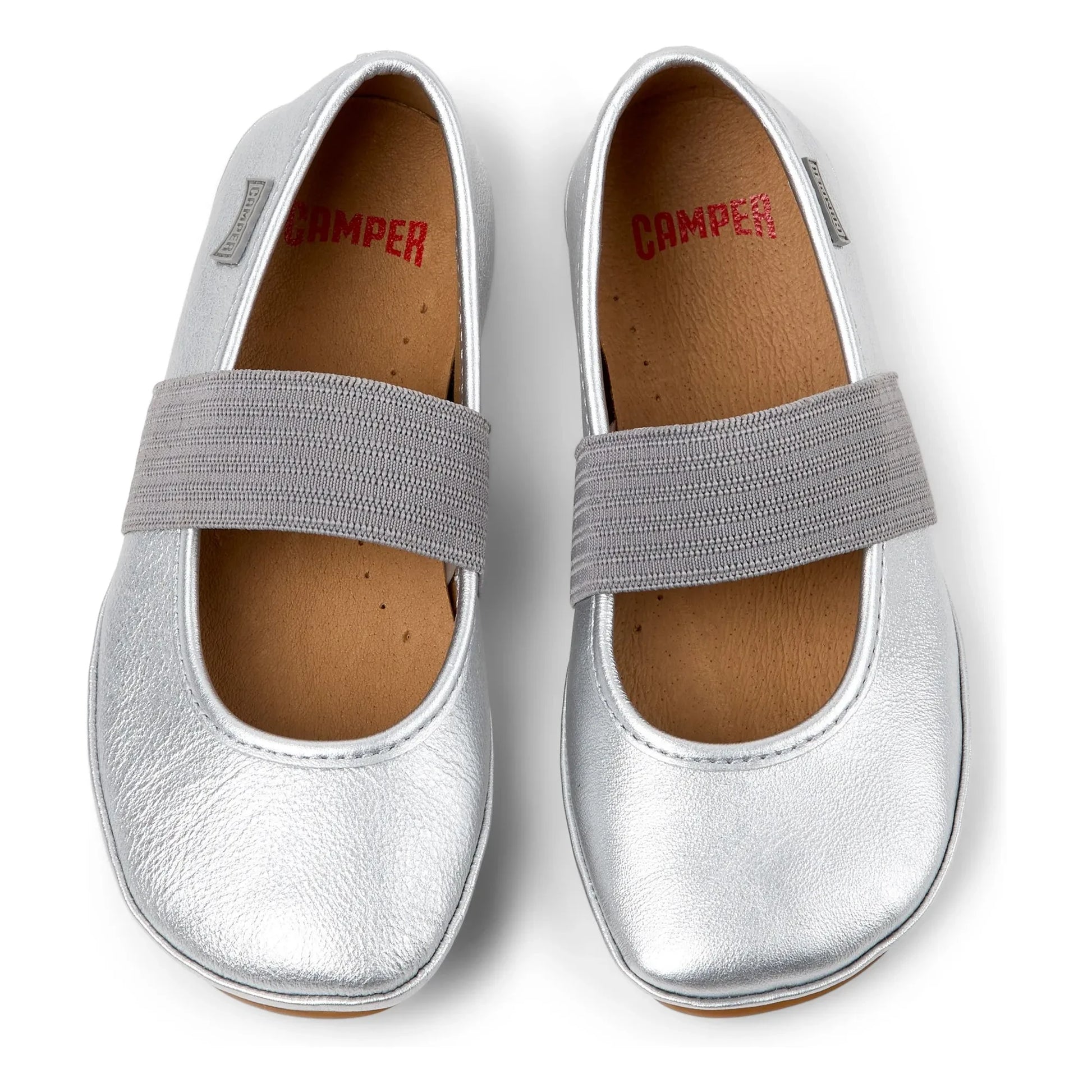 Camper - Ballerinas Right | Silver