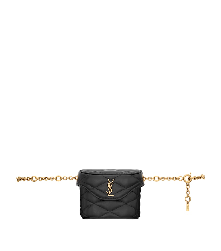 Black June Chain Belt Bag