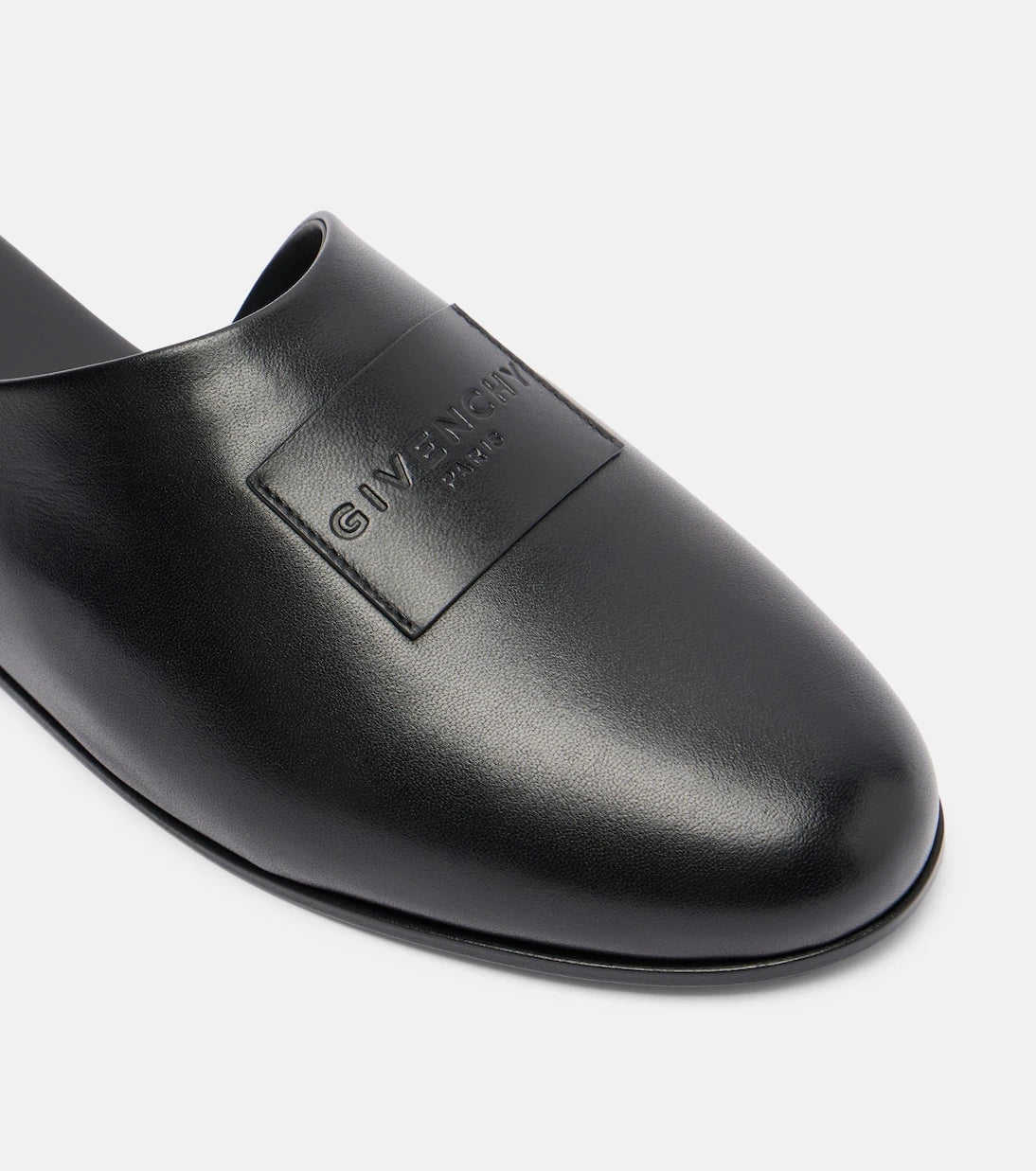 Givenchy - Label leather mules