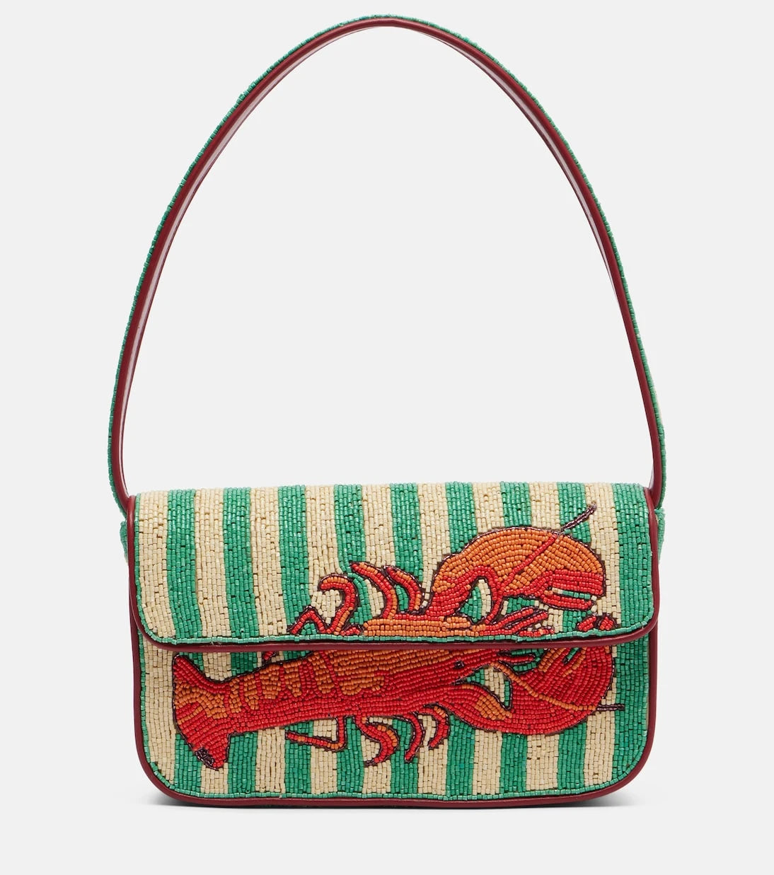 Staud - Tommy beaded shoulder bag