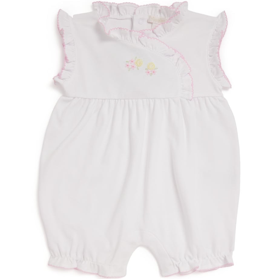 Pima Cotton Lemon Blossom Playsuit (9 Months)