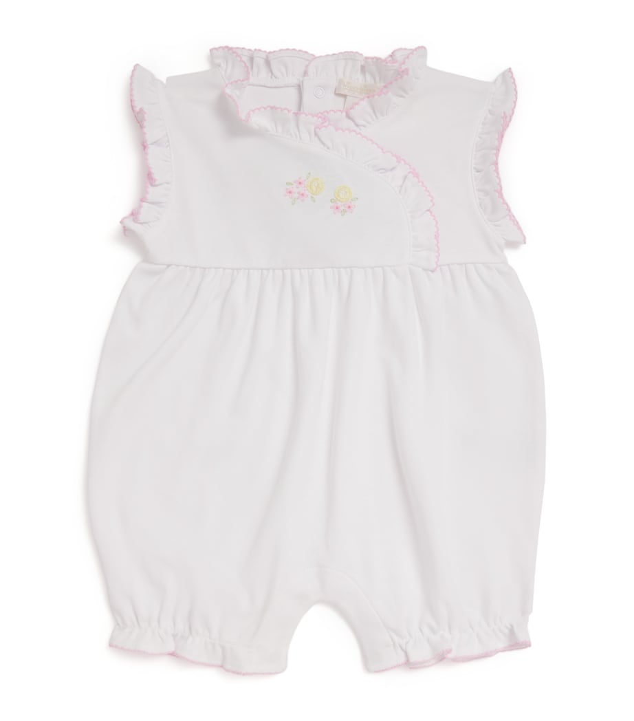 Pima Cotton Lemon Blossom Playsuit (9 Months)