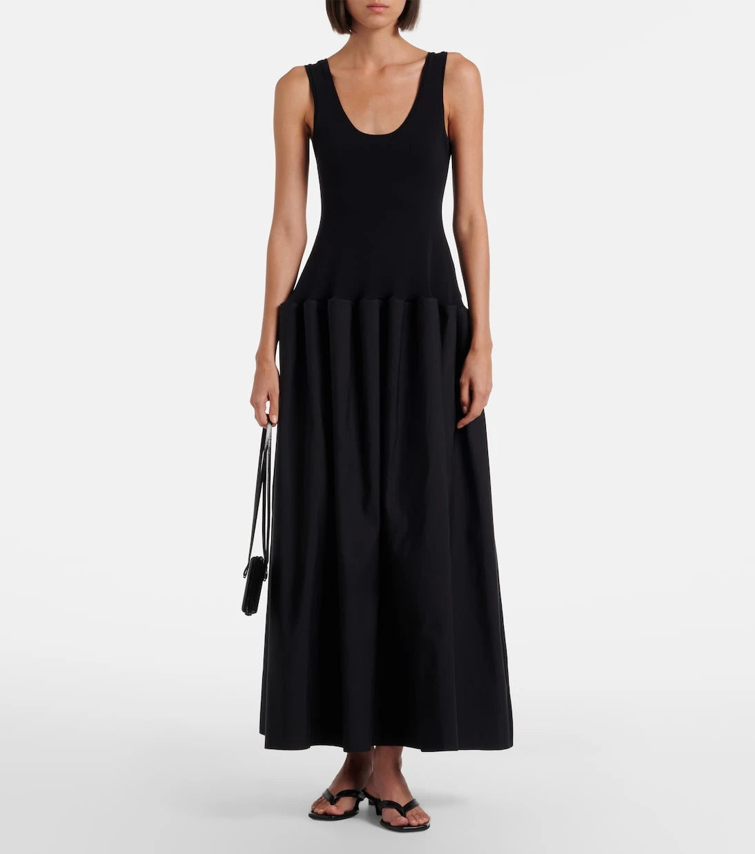 Fforme - Marina cotton and silk maxi dress