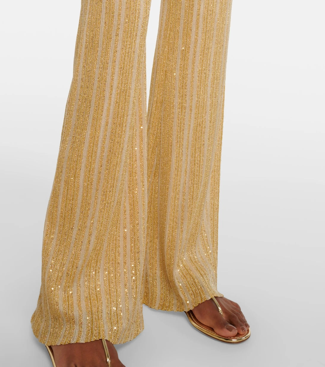 Missoni - Zig Zag lamé straight pants
