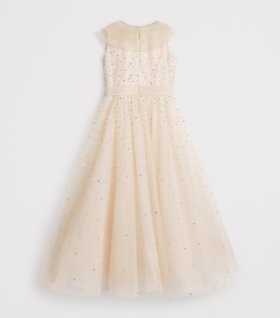 Jenny Packham Kids Tulle Embellished Dress (6-14 Years)