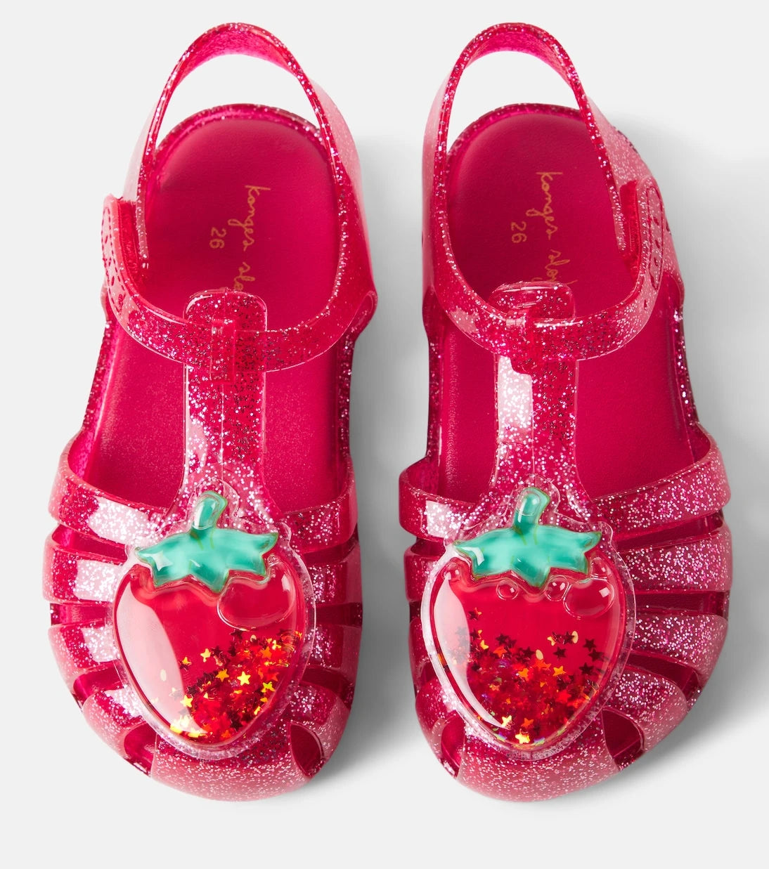 Konges Sløjd - Lilo Jelly glitter sandals