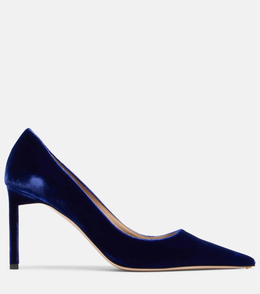 Tom Ford - حذاء بيتي 85 مخملي بكعب عالٍ