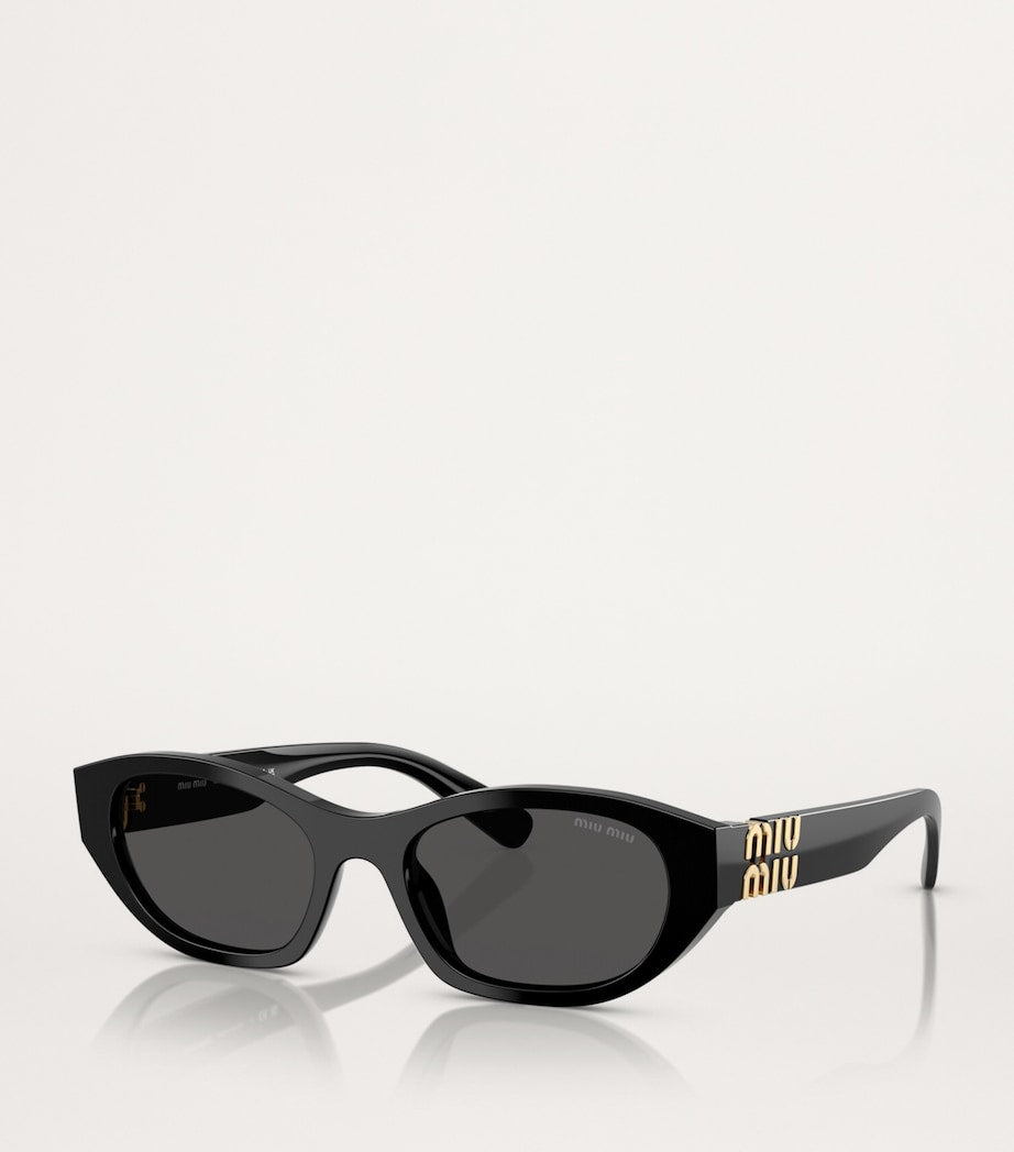Black Acetate Square MUA03S Sunglasses
