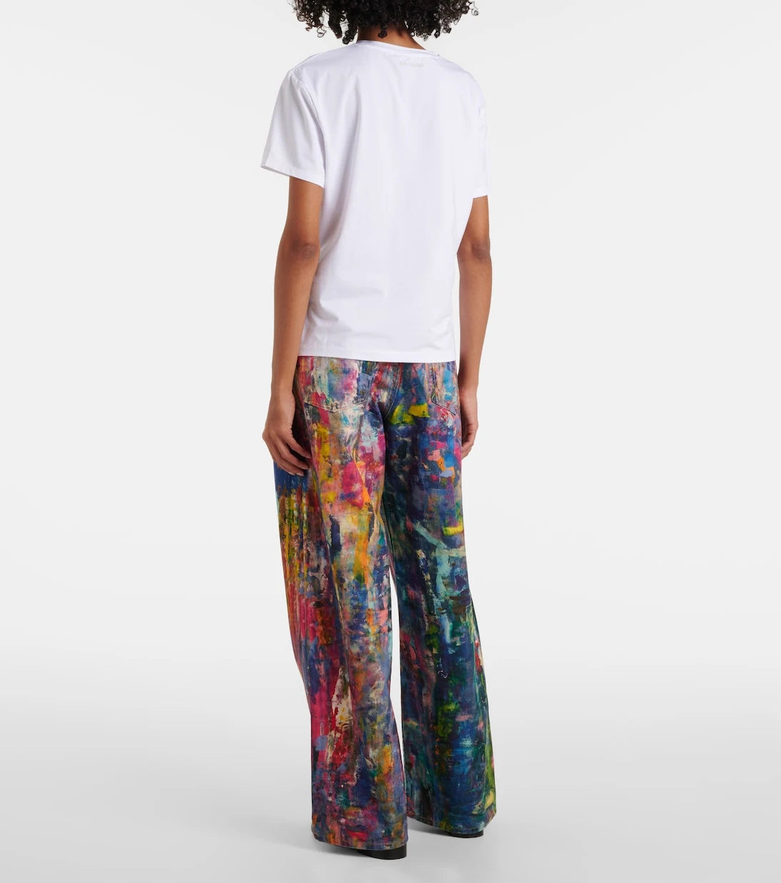 Acne Studios - Face cotton-blend jersey T-shirt