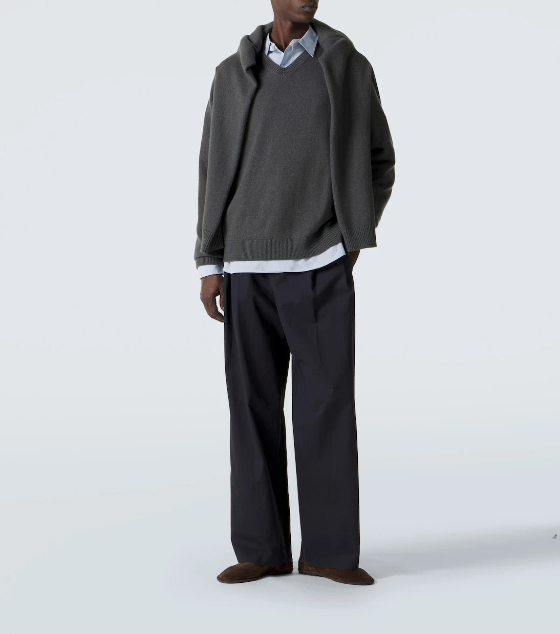 The Row - Tibor gabardine wide-leg pants